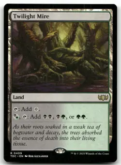Twilight Mire #409 (NM) Tarkir Dragonstorm TDC Magic MTG - Image 1