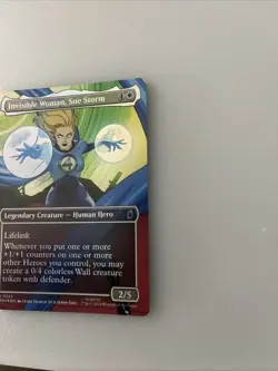Invisible Woman, Sue Storm (Borderless) - 323 - Foil - MSH - NM - MTG - Image 2