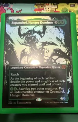 Zopandrel, Hunger Dominus (Showcase) Foil Phyrexia: All Will Be One Foil - Image 1
