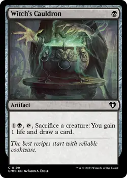 Witch's Cauldron [Commander Masters] Foil Near Mint - Image 1