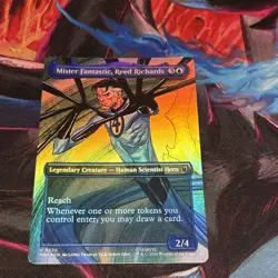 Mister Fantastic, Reed Richards (Borderless) Marvel Super Heroes Foil - Image 1