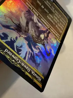 MTG Hinata, Dawn-Crowned *SHOWCASE FOIL* Kamigawa: Neon Dynasty 398 NM - Image 5