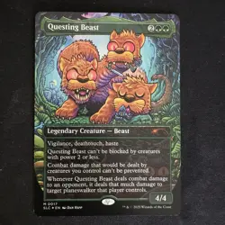 FOIL - Questing Beast - Magic the Gathering Secret Lair Encyclopedia MTG - Image 2