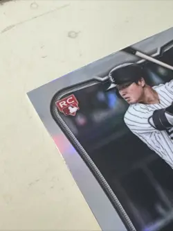 2026 Bowman Chrome #9 Munetaka Murakami Rookie Red RC Variation White Sox - Image 4
