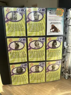 Scooby Doo 2 Monsters Unleashed Movie Story Cards In Binder Full Set - Image 4