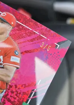 2026 Topps Finest Rare #216 Noelvi Marte RED Mini Diamond /5 - Image 3