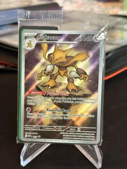 Pokemon Sealed Alakazam 009 Mega Evolution Promo Holo Eng NM - Image 1