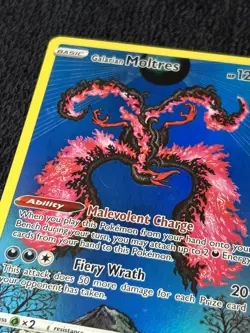 Pokemon TCG Galarian Moltres SWSH284 Black Star Promo Rare Holo NM - Image 3