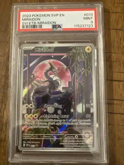 Miraidon 013 Sv: Scarlet & Violet Promo Cards Holo - Image 1