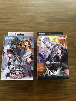 Hololive Official Card Game Oshi Justice & Oshi Advent Start Deck Set ON HAND EN - Image 1