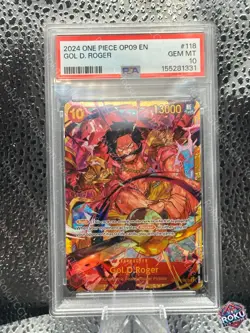 Gol.D.Roger (OP09-118) - Emperors in the New World - One Piece Card (PSA 10) - Image 1