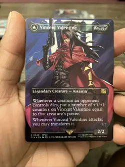 Vincent Valentine (Borderless) (Surge Foil) Final Fantasy Foil - Image 1