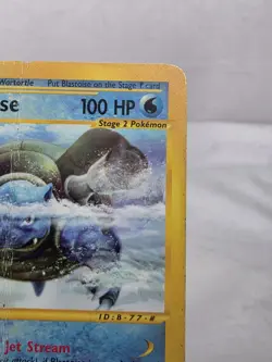 Pokemon Card - Blastoise Expedition Base Set 37/165 Rare - Image 2