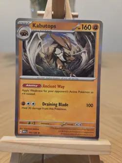 141/165 Kabutops Holo Rare Card Scarlet & Violet 151 Pokemon TCG - Image 1