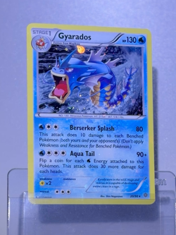 2015 Pokemon GYARADOS Ancient Origins COSMOS HOLO Bleed XY Tin Promo Card 20/98 - Image 2