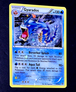 2015 Pokemon GYARADOS Ancient Origins COSMOS HOLO Bleed XY Tin Promo Card 20/98 - Image 3
