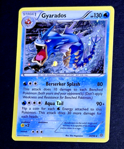 2015 Pokemon GYARADOS Ancient Origins COSMOS HOLO Bleed XY Tin Promo Card 20/98 - Image 4