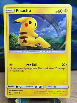 Miscellaneous Cards & Products Pikachu 028/073 Holo Promo Pokemon Holo LP - Image 1