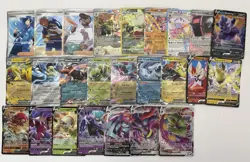 Pokemon TCG 25 Mix Card Lot EX, V, And IR Mix LP/NM (perfect for kids) - Image 1