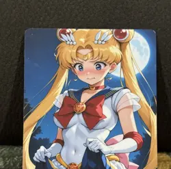 CUSTOM GODDESS STORY SAILOR MOON UNCENSORED CARD (ASK FOR PHOTO OF BACK) - Image 1