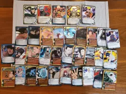 2002 Shonen Jump's Naruto Collectible Card Game Lot 34 Cards Promos/Rares/Un/Com - Image 1
