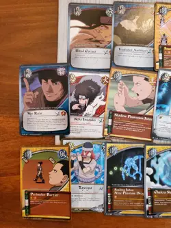2002 Shonen Jump's Naruto Collectible Card Game Lot 34 Cards Promos/Rares/Un/Com - Image 4