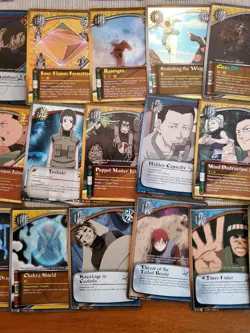 2002 Shonen Jump's Naruto Collectible Card Game Lot 34 Cards Promos/Rares/Un/Com - Image 5