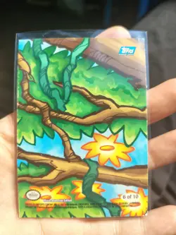 Pokemon Topps Card Sticker Puzzle Card 6 Of 10 Pikachu, Maril, Hoothoot - Image 5