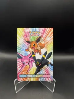Pokemon Espeon, Eevee & Umbreon Card Database Cracked Ice Holo Peru Attacks Gen2 - Image 1
