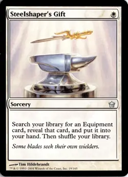 Steelshaper's Gift U Fifth Dawn 19 Magic The Gathering - Image 1