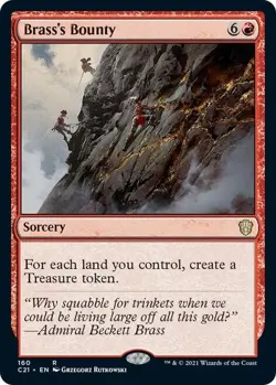 Brass's Bounty [Commander 2021] Magic MTG - Image 1