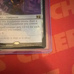Swordsman's Steel Commander: Marvel Super Heroes Foil R 0752 MTG - NM SHIPS FREE - Image 3