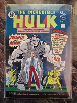 MTG | Marvel Super-Heroes | Bruce Banner/The Incredible Hulk M 0390 | Borderless - Image 1