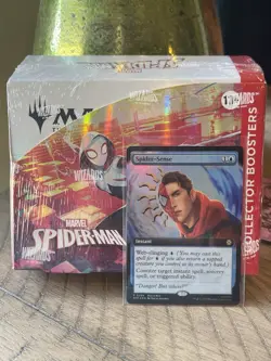 Magic: The Gathering Marvel’s Spider-Man Collector Booster Box 12 Packs - Image 1