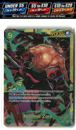 Premium Booster -The Best- Vol. 2 #OP06-118 Roronoa Zoro - Image 1
