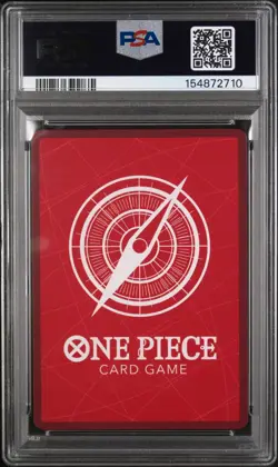One Piece Monkey D. Luffy OP13-001 Alt Art Leader - PSA 10 - Image 2
