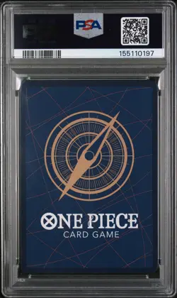 2025 ONE PIECE OP13-CARRYING ON HIS WILL ALTERNATE ART ACE & SABO & LUFFY PSA 9 - Image 2