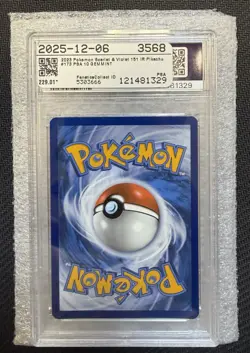 PSA 10 2023 Pokemon SV 151 Pikachu Illustration Rare 173/165 Holo EN Mew - Image 2