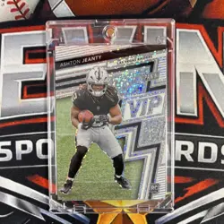 2025 Panini NSCC VIP Gold Ashton Jeanty White Sparkle SSP #RC10 Raiders - Image 1