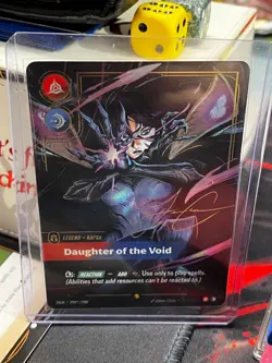 Riftbound Kai'sa Daughter Of The Void Signature Showcase OGN 299*/298 TCG LOL - Image 1