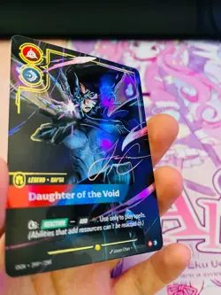 Riftbound Kai'sa Daughter Of The Void Signature Showcase OGN 299*/298 TCG LOL - Image 2