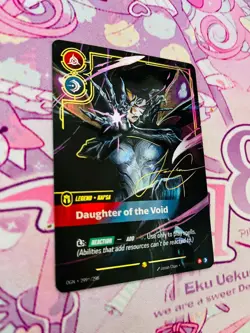 Riftbound Kai'sa Daughter Of The Void Signature Showcase OGN 299*/298 TCG LOL - Image 4