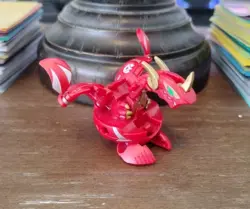 Bakugan Pyrus Ultra Neo Dragonoid 650G Maxus Version New Vestroia Rare - Image 1
