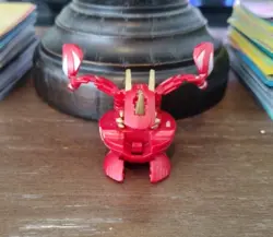Bakugan Pyrus Ultra Neo Dragonoid 650G Maxus Version New Vestroia Rare - Image 2