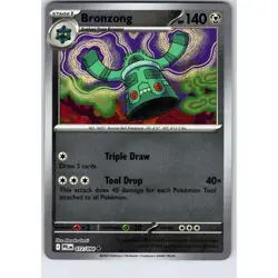 Bronzong 72/94 Phantasmal Flames Pokemon Card Reverse Holo NM TCG singles - Image 1