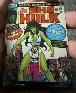 Jennifer Walters Sensational She Hulk FOIL NM Marvel Borderless Comic Card MTG - Image 1