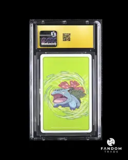 [POP 3!] CGC 10 PRISTINE Pikachu Ace of Diamonds Pokemon LeafGreen Playing Cards - Image 2