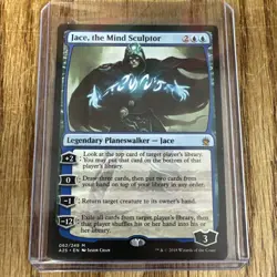 Jace, the Mind Sculptor 62 Masters 25 Mythic MTG Pack Fresh Unplayed Mint - Image 1