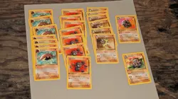 Lot Of 23 - Fossil - First Edition Cards 1st ED Pokemon - Earth - Brown - Common - Image 2