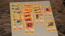 Lot Of 23 - Fossil - First Edition Cards 1st ED Pokemon - Earth - Brown - Common - Image 3